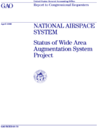 National Airspace System  status of wide area augmentation system project