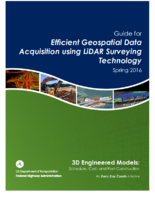 Guide for Efficient Geospatial Data Acquisition using LiDAR Surveying Technology