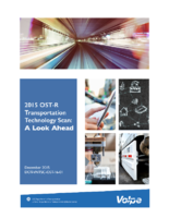 2015 OSTR Transportation Technology Scan  A Look Ahead