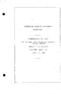 Interstate Commerce Commision Report of the Accident  Investigation Occuring on the CHICAGO ROCK ISLAND AND PACIFIC RAILWAY JONES KS