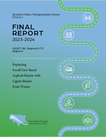Replacing Fossil FuelBased Asphalt Binder with Lignin Binder from Wastes