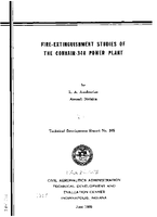 FireExtinguishment Studies of The Convair340 Power Plant
