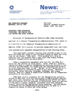 Secretary Pea Announces Joblinks Initiative for Low Income and Rural Workers