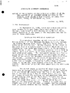 Interstate Commerce Commission Report of the Accident  Investigation Occurring on the CHICAGO ROCK ISLAND AND GULF RAILWAY N FORT WORTH TX