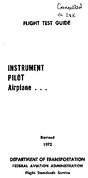 Flight Test Guide  Instrument Pilot Airplane