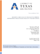 Identify and Analyze Inundated Bridge Superstructures in High Velocity Flood Events Final Report