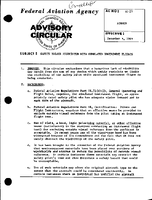 AC 6119 Safety Hazard Associated with  Simulated Instrument Flights