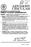 AC 1207A Minimum Altitudes for Conducting Certain Emergency Flight Training Maneuvers and Procedures