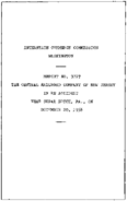 Interstate Commerce Commision Report of the Accident  Investigation Occuring on the CENTRAL RAILROAD OF NEW JERSEY SUGAR NOTCH PA