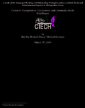 A Study of the Integrated Parking and Ridesharing PricingIncentives and their Social and Environmental Impacts in Metropolitan Areas