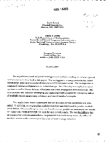 Testing and analysis of flat and curved panels with multiple cracks