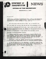Remarks by Secretary of Transportation John A Volpe at the Presentation of an Extraordinary Service Award to Robert E Denisco