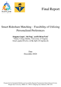 Smart Rideshare Matching  Feasibility of Utilizing Personalized Preferences