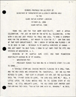 Remarks Prepared for Delivery by Secretary of Transportation Elizabeth Hanford Dole to the Cedar Rapids Airport Luncheon