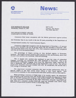 Department of Transportation News Releases JanuaryJune 1992