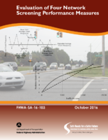 Evaluation of Four Network Screening Performance Measures