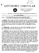 AC 1406A the Development and Use of Major Repair Data Under Provisions of Special Federal Aviation Regulation No 36