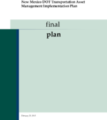 New Mexico DOT Transportation Asset Management Implementation Plan