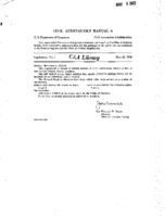 CAM 06 Supplement No 1  Revision Of CAM 6 1956