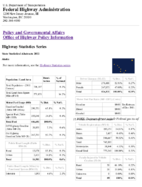 Highway Statistics Series State Statistical Abstracts 2012  Alaska