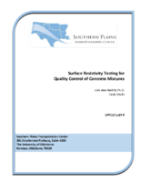Surface Resistivity Testing for Quality Control of Concrete Mixtures