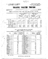 Traffic Volume Trends May 1957