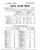 Traffic Volume Trends September 1958