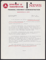 Federal Highway Administration News AprilJune 1970