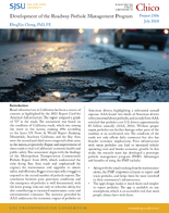 Development of the Roadway Pothole Management Program Research Brief