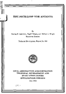 The FourLoop VOR Antenna