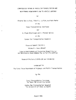Computerized Method of Projecting Rehabilitation and Maintenance Requirements Due to Vehicle Loadings Volume 4 Users Manual