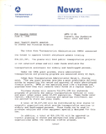 Mass Transit Grants Awarded to States and Planning Agencies