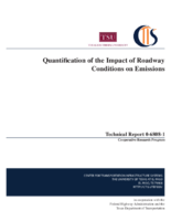 Quantification of the Impact of Roadway Conditions on Emissions