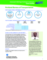 Automated Traffic Signal Performance Measures Case Studies Portland Bureau of Transportation