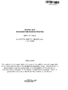 School Bus Acceleration Characteristics