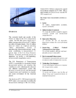 US Department of Transportation  FY 1998 budget in brief