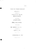 Interstate Commerce Commision Report of the Accident  Investigation Occuring on the PENNSYLVANIA RAILROAD WEST MERCHANTVILLE NJ