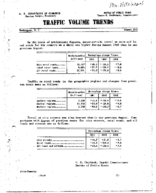 Traffic Volume Trends August 1949