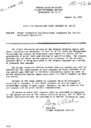 CAM 46 Release No 6118 Flight Crewmember Qualifications Scheduled Air Carrier Helicopter Operations