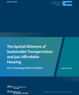 The Spatial Dilemma of Sustainable Transportation and Just Affordable Housing Part I Housing Choice Vouchers