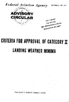 AC 12020C Criteria for Approval of Category II Landing Weather Minima
