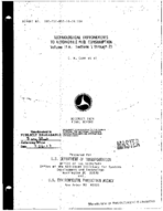 Technological Improvements to Automobile Fuel Consumption Volume IIA Sections 1 through 23