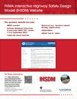 FHWA Interactive Highway Safety Design Model IHSDM Website