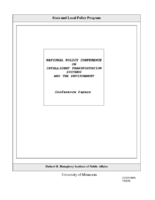 National Policy Conference on Intelligent Transportation Systems and the Environment Conference Papers Held in Arlington Virginia on June 67 1994