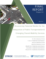 Discovering Potential Market for the Integration of Public Transportation and Emerging Shared Mobility Services