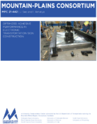 Optimized Adhesive Performance in Electronic Transportation Sign Construction