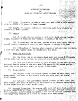 Emergency Regulations of Sizes Weights and Motor Vehicles