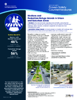 Proven Safety Countermeasures Medians and Pedestrian Refuge Islands in Urban and Suburban Areas