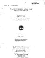 RailHighway Crossing Warning Device Life Cycle Cost Analysis