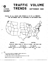 Traffic Volume Trends September 1985